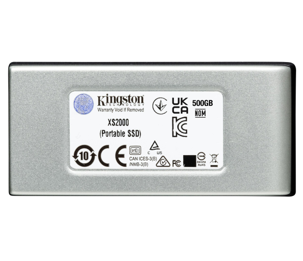 Kingston XS2000 4TB USB 3.2 Gen 2x2 Srebrny - 1045926 - zdjęcie 7